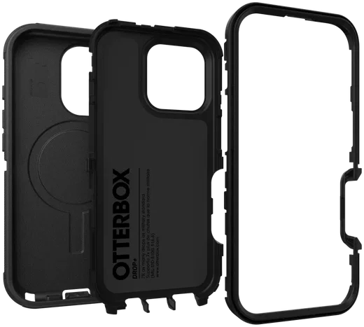 OtterBox Defender MagSafe Apple iPhone 16 Pro Hoesje Back Cover Zwart afbeelding 3