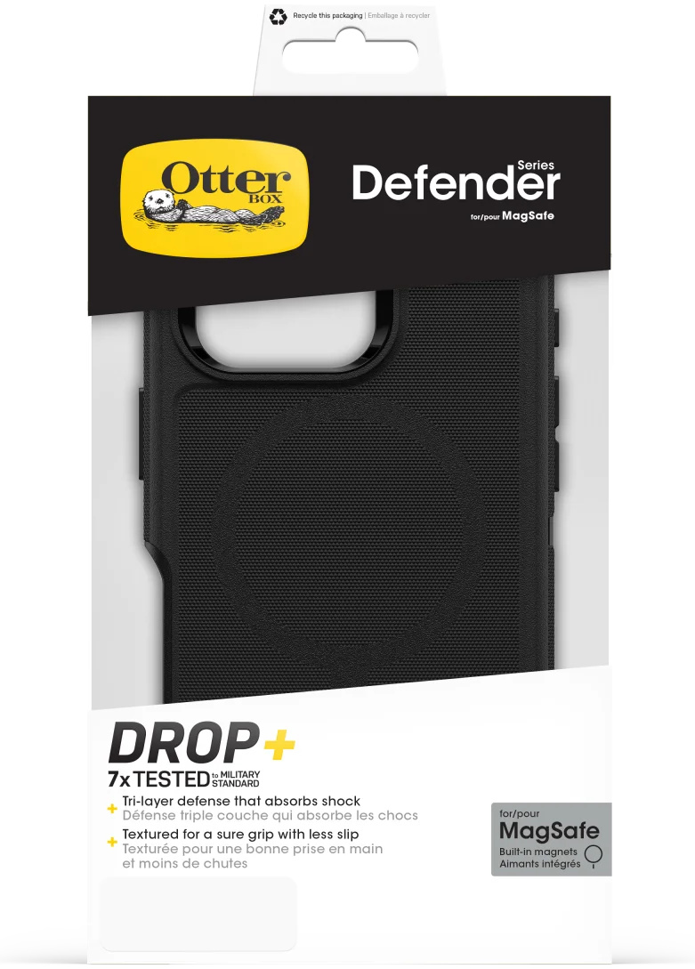OtterBox Defender MagSafe Apple iPhone 16 Pro Hoesje Back Cover Zwart afbeelding 11