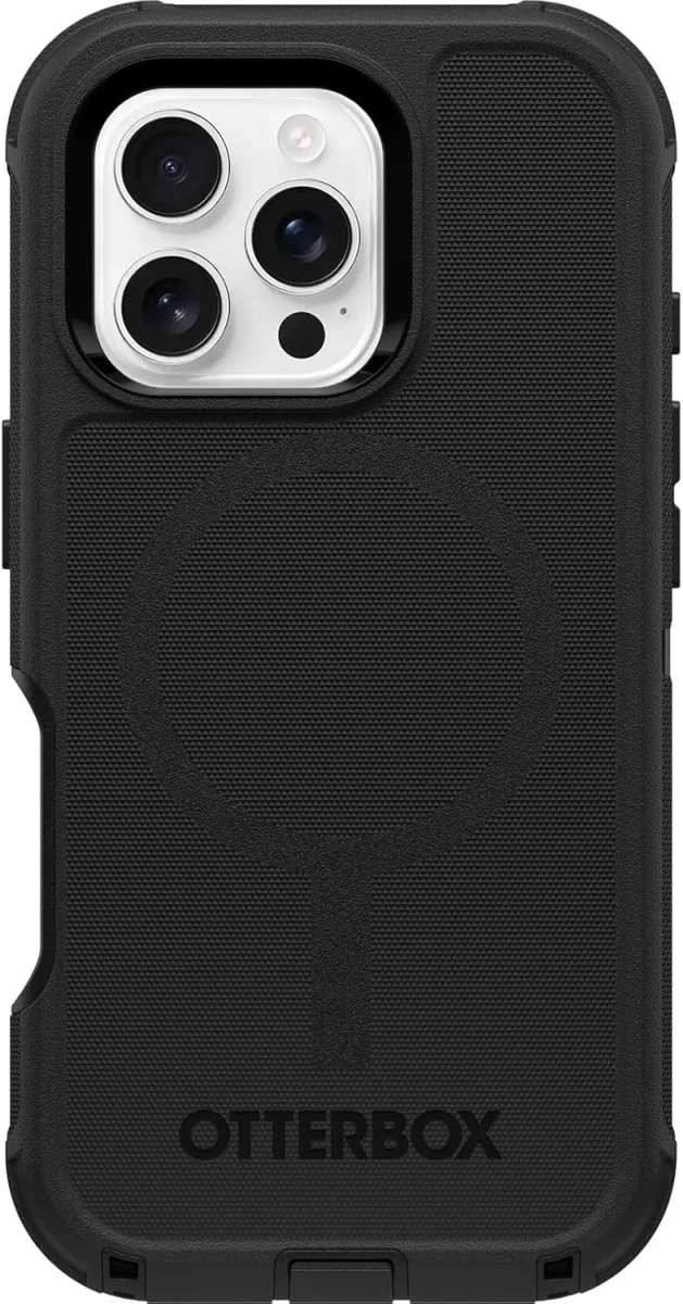 OtterBox Defender MagSafe Apple iPhone 16 Pro Hoesje Back Cover Zwart afbeelding 2