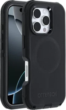 OtterBox Defender MagSafe Apple iPhone 16 Pro Hoesje Back Cover Zwart
