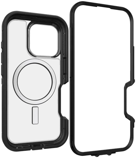 OtterBox Defender XT MagSafe iPhone 16 Pro Hoesje Back Cover Zwart afbeelding 4