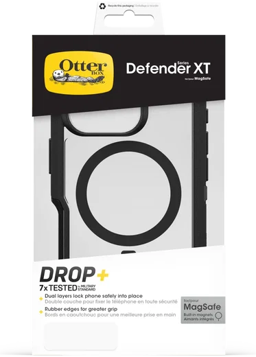 OtterBox Defender XT MagSafe iPhone 16 Pro Hoesje Back Cover Zwart afbeelding 8
