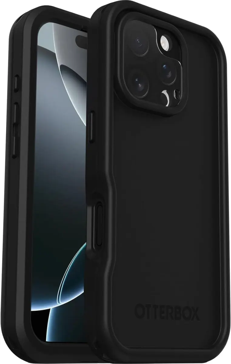OtterBox Fre MagSafe Apple iPhone 16 Pro Hoesje Waterdicht Full Protect Zwart afbeelding 1