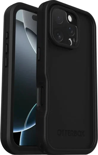 OtterBox Fre MagSafe Apple iPhone 16 Pro Hoesje Waterdicht Full Protect Zwart afbeelding 1