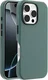 OtterBox Symmetry Cactus Leer MagSafe Apple iPhone 16 Pro Hoesje Groen afbeelding 1