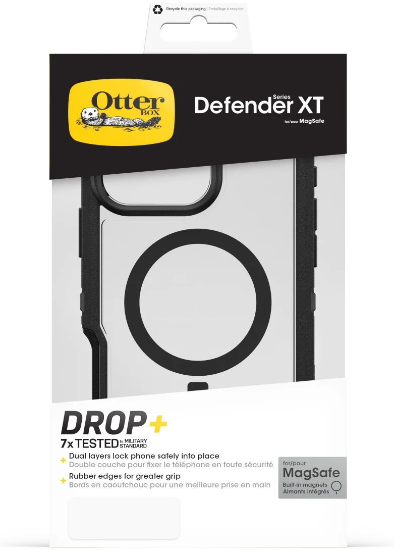 OtterBox Defender XT MagSafe Apple iPhone 16 Pro Max Hoesje Back Cover Zwart afbeelding 6