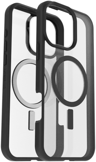 OtterBox React MagSafe Apple iPhone 16 Pro Max Hoesje Back Cover Zwart afbeelding 6