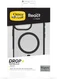 OtterBox React MagSafe Apple iPhone 16 Pro Max Hoesje Back Cover Zwart afbeelding 10