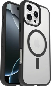 OtterBox React MagSafe Apple iPhone 16 Pro Max Hoesje Back Cover Zwart