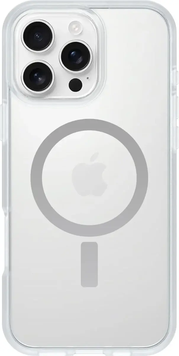 OtterBox React MagSafe Apple iPhone 16 Pro Max Hoesje Back Cover Transparant afbeelding 1