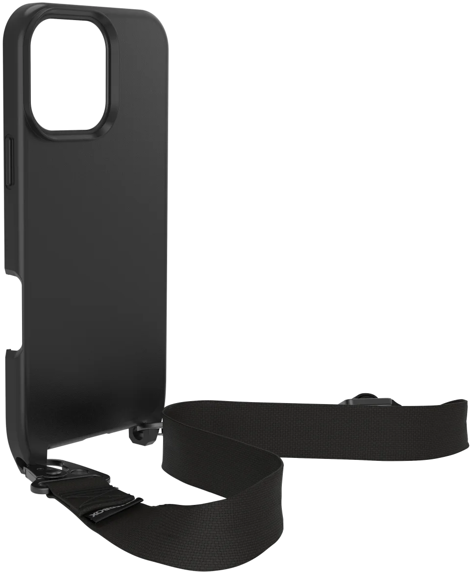 OtterBox React Necklace MagSafe iPhone 16 Pro Max Hoesje met Telefoonkoord Zwart afbeelding 5