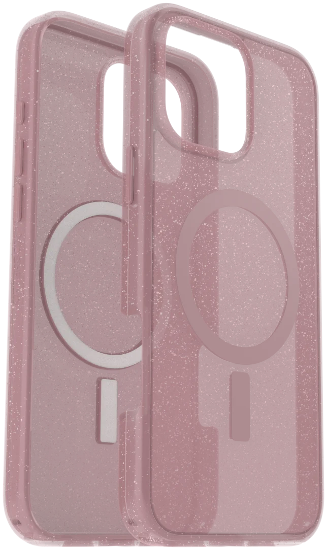 OtterBox Symmetry MagSafe Apple iPhone 16 Pro Max Hoesje Clear Roze afbeelding 2