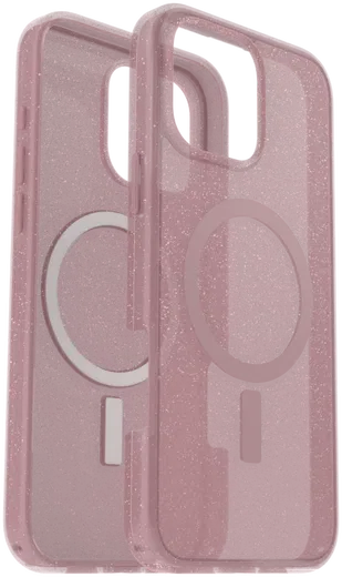 OtterBox Symmetry MagSafe Apple iPhone 16 Pro Max Hoesje Clear Roze afbeelding 2