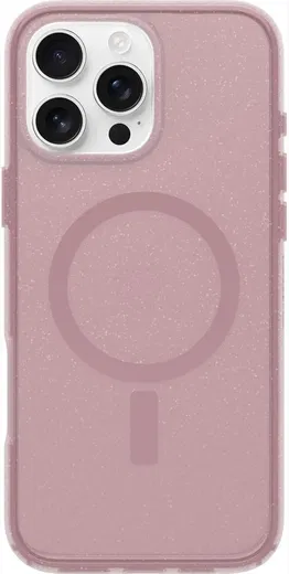 OtterBox Symmetry MagSafe Apple iPhone 16 Pro Max Hoesje Clear Roze afbeelding 1