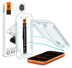 Spigen Glas.tR EZ Fit iPhone 17 Pro Max / 16 Pro Max Screen Protector 2-Pack afbeelding