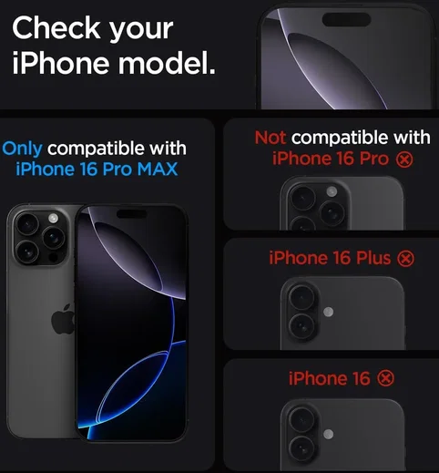 Spigen EZ Fit GLAS.tR iPhone 17 Pro Max / 16 Pro Max Privacy Glass 2-Pack afbeelding 2