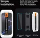 Spigen EZ Fit GLAS.tR iPhone 17 Pro Max / 16 Pro Max Privacy Glass 2-Pack afbeelding 4