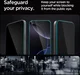 Spigen EZ Fit GLAS.tR iPhone 17 Pro Max / 16 Pro Max Privacy Glass 2-Pack afbeelding 8