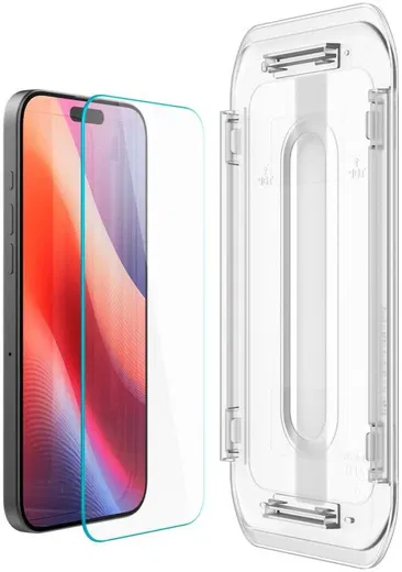 Spigen EZ Fit GLAS.tR Apple iPhone 16 Pro Max Screen Protector 1-Pack afbeelding 11