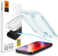 Spigen EZ Fit GLAS.tR Apple iPhone 16 Pro Max Screen Protector 1-Pack afbeelding