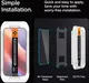 Spigen EZ Fit GLAS.tR Apple iPhone 16 Pro Max Screen Protector 1-Pack afbeelding 7