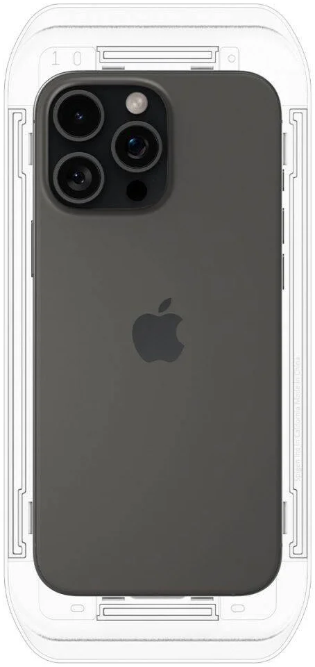 Spigen EZ Fit GLAS.tR Apple iPhone 16 Pro Max Screen Protector 1-Pack afbeelding 8