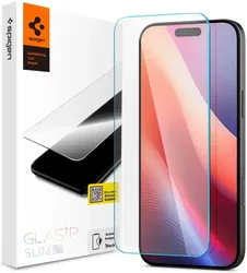 Spigen Glas tR Slim HD Apple iPhone 16 Pro Max Screen Protector afbeelding
