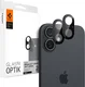 Spigen Optik Apple iPhone 16 / 16 Plus Camera Lens Protector Zwart 2-Pack afbeelding 1