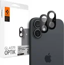 Spigen Optik Apple iPhone 16 / 16 Plus Camera Lens Protector Zwart 2-Pack