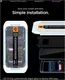 Spigen iPhone 17/17 Pro/16 Pro - Spigen EZ Fit Screenprotector - 9H Glas 2-Pack afbeelding 6