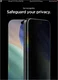 Spigen EZ Fit GLAS.tR iPhone 17 Pro / 17 / 16 Pro Privacy Glass 2-Pack afbeelding 5