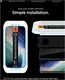 Spigen EZ Fit GLAS.tR iPhone 17 Pro / 17 / 16 Pro Privacy Glass 2-Pack afbeelding 7