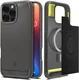 Spigen Rugged Armor MagFit iPhone 16 Pro Max Hoesje Back Cover MagSafe Grijs afbeelding 1