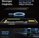 Spigen Rugged Armor MagFit iPhone 16 Pro Max Hoesje Back Cover MagSafe Grijs afbeelding 6