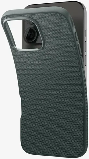 Spigen Liquid Air Apple iPhone 16 Pro Max Hoesje Back Cover Groen afbeelding 10