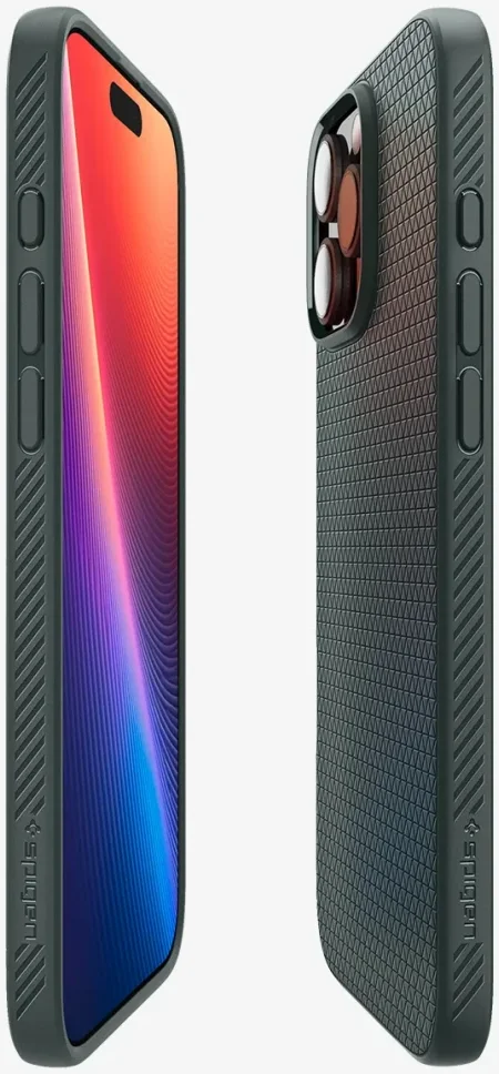 Spigen Liquid Air Apple iPhone 16 Pro Max Hoesje Back Cover Groen afbeelding 11