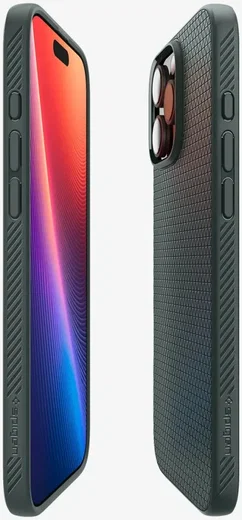 Spigen Liquid Air Apple iPhone 16 Pro Max Hoesje Back Cover Groen afbeelding 11