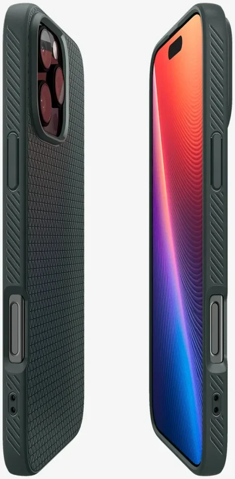 Spigen Liquid Air Apple iPhone 16 Pro Max Hoesje Back Cover Groen afbeelding 12