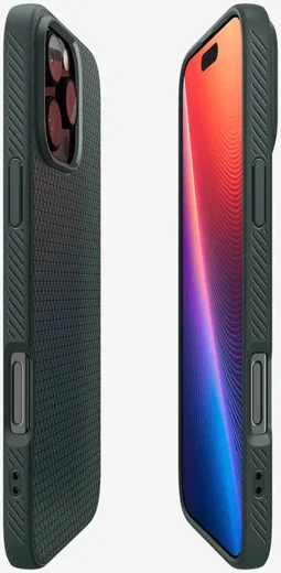 Spigen Liquid Air Apple iPhone 16 Pro Max Hoesje Back Cover Groen afbeelding 12