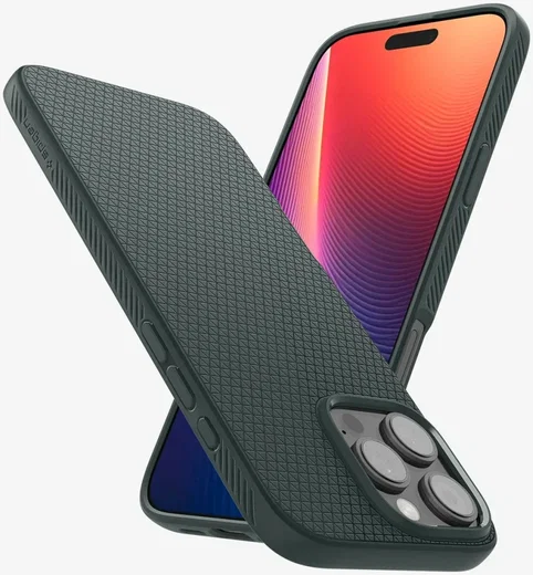 Spigen Liquid Air Apple iPhone 16 Pro Max Hoesje Back Cover Groen afbeelding 14