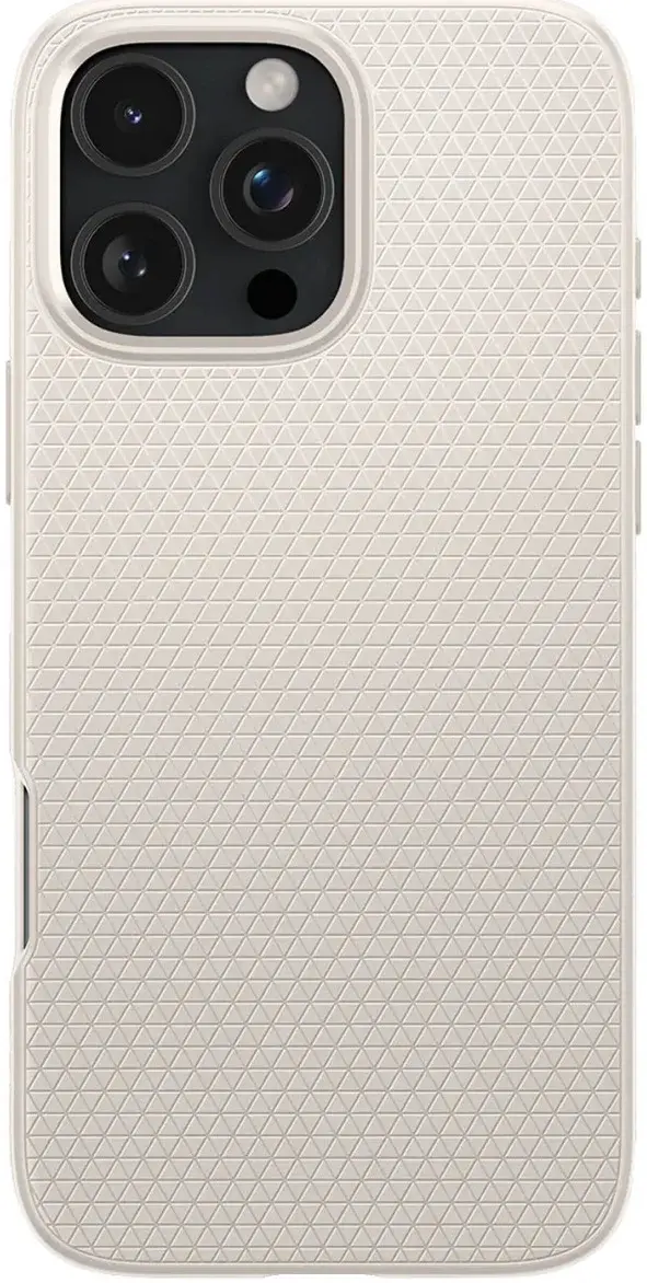 Spigen Liquid Air Apple iPhone 16 Pro Max Hoesje Back Cover Titanium afbeelding 2
