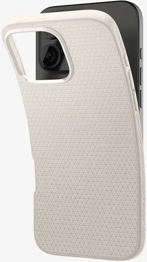 Spigen Liquid Air Apple iPhone 16 Pro Max Hoesje Back Cover Titanium afbeelding 9