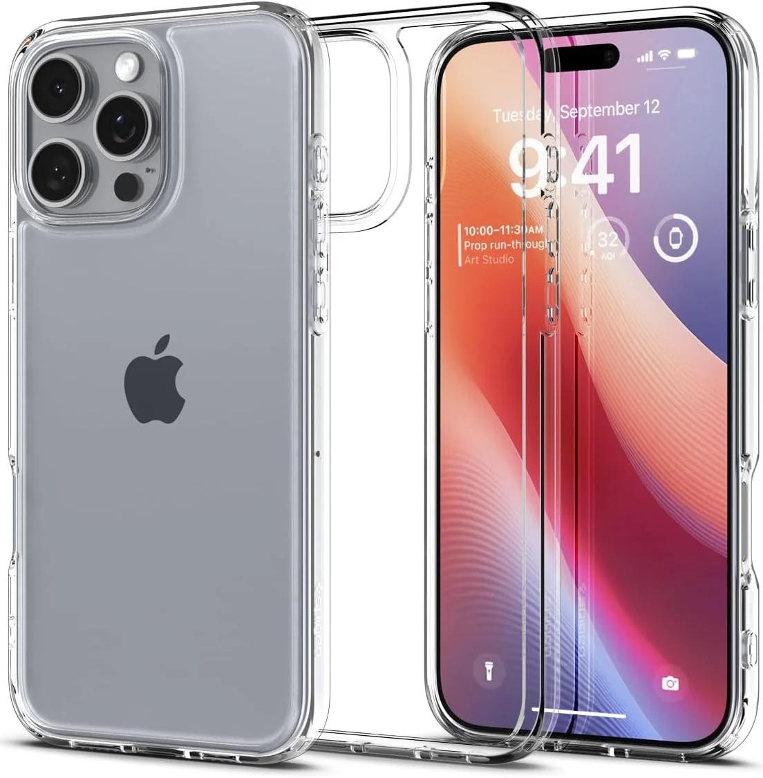 Spigen Ultra Hybrid Apple iPhone 16 Pro Max Hoesje Back Cover Transparant afbeelding 1