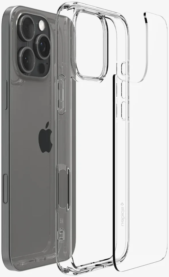 Spigen Ultra Hybrid Apple iPhone 16 Pro Max Hoesje Back Cover Transparant afbeelding 10