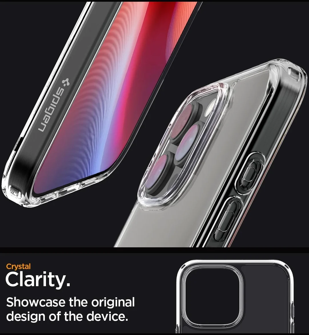 Spigen Ultra Hybrid Apple iPhone 16 Pro Max Hoesje Back Cover Transparant afbeelding 3