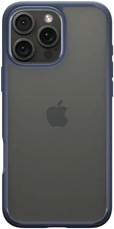 Spigen Ultra Hybrid Apple iPhone 16 Pro Max Hoesje Back Cover Blauw afbeelding 2