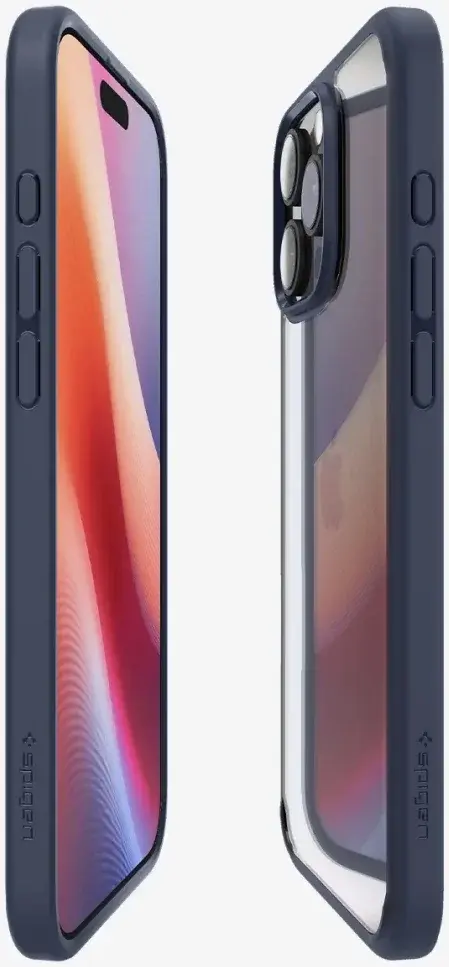 Spigen Ultra Hybrid Apple iPhone 16 Pro Max Hoesje Back Cover Blauw afbeelding 10
