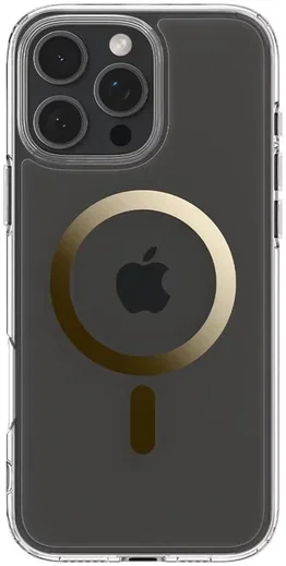 Spigen Ultra Hybrid MagFit Apple iPhone 16 Pro Max Hoesje MagSafe Goud afbeelding 2
