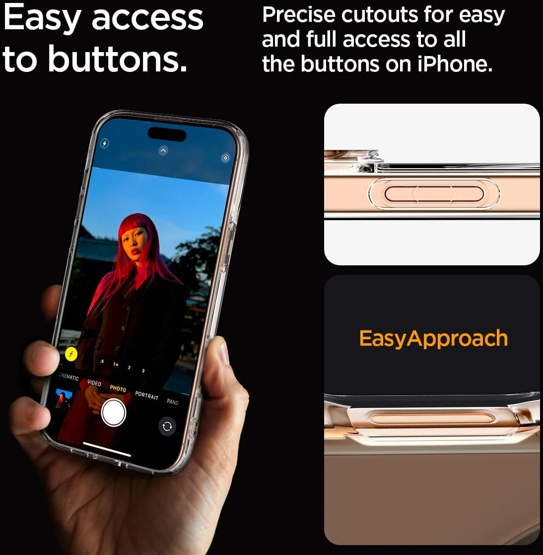 Spigen Ultra Hybrid MagFit Apple iPhone 16 Pro Max Hoesje MagSafe Goud afbeelding 6