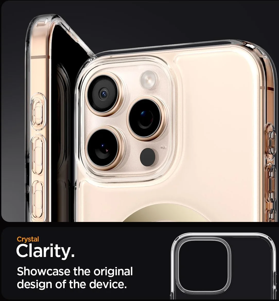 Spigen Ultra Hybrid MagFit Apple iPhone 16 Pro Max Hoesje MagSafe Goud afbeelding 7